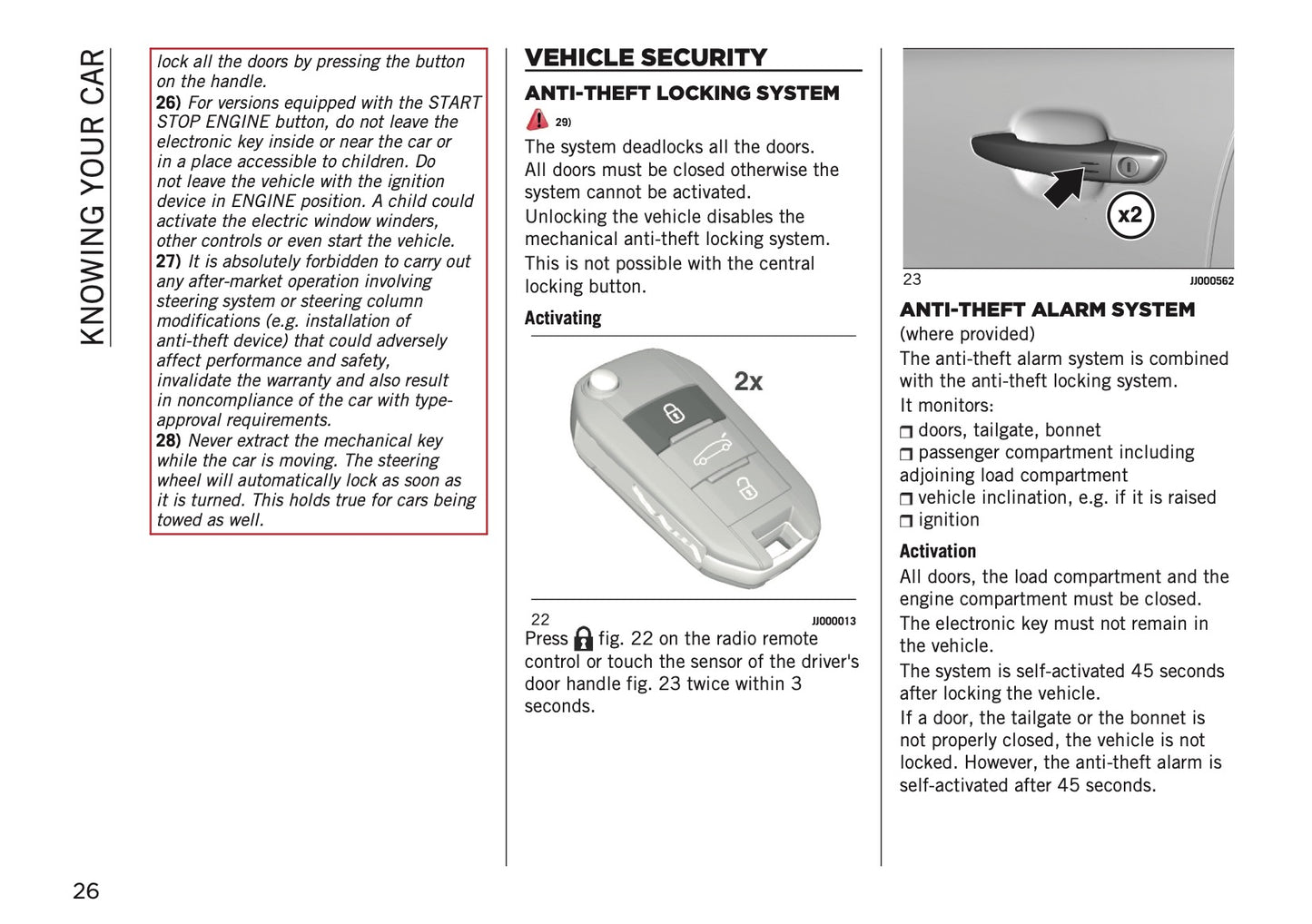 2025-2026 Jeep Avenger Owner's Manual | English