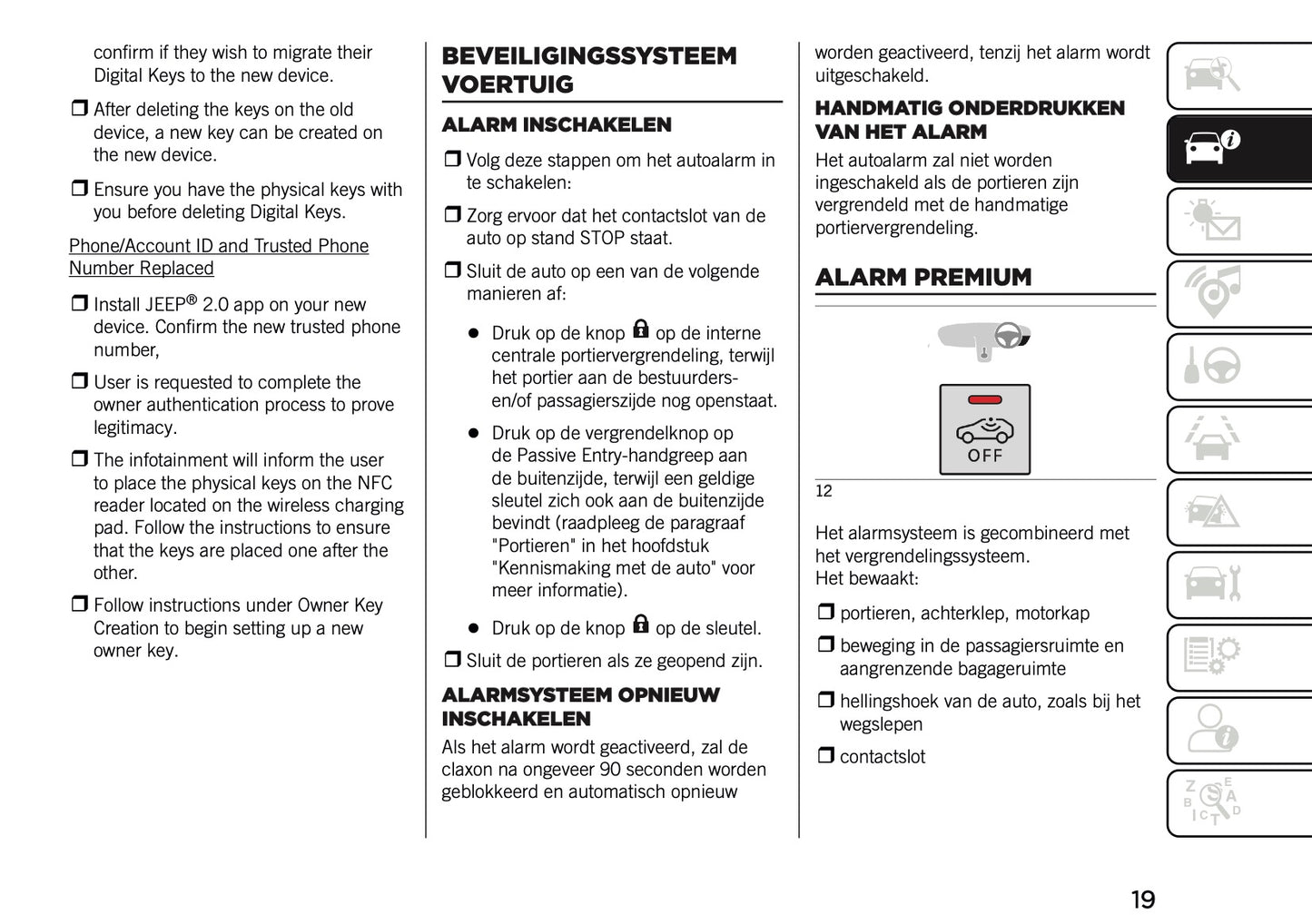 2026 Jeep Compass Owner's Manual | Dutch