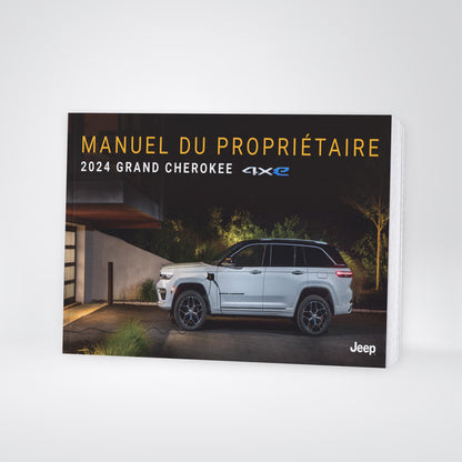 2024-2025 Jeep Grand Cherokee 4xe Manuel du propriétaire | Français