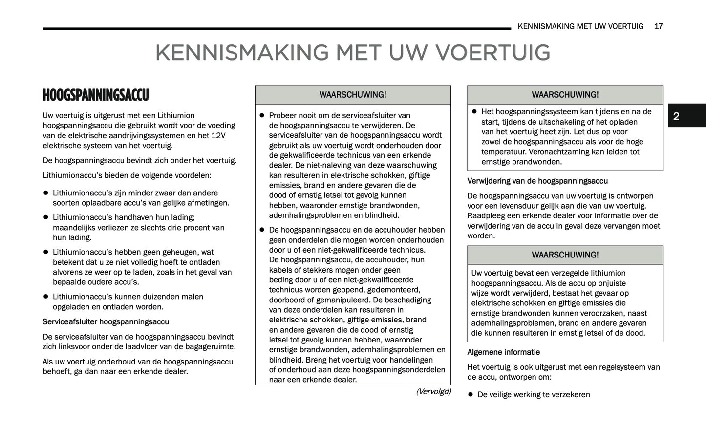 2024-2025 Jeep Grand Cherokee 4xe Owner's Manual | Dutch