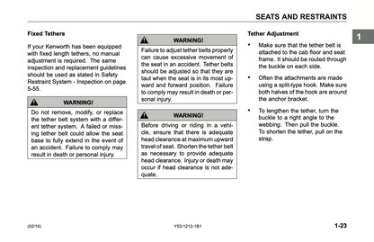 2009-2018 Kenworth T300 Owner's Manual | English