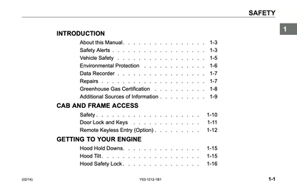 2009-2018 Kenworth T300 Owner's Manual | English