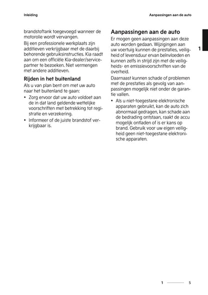 2024-2025 Kia Picanto Owner's Manual | Dutch