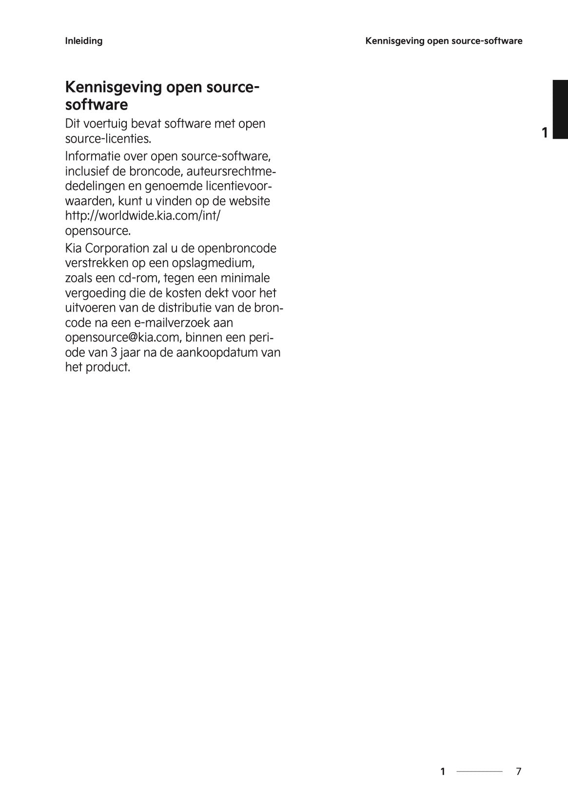 2024-2025 Kia Picanto Owner's Manual | Dutch