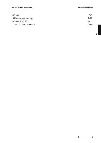 2024-2025 Kia Picanto Owner's Manual | Dutch