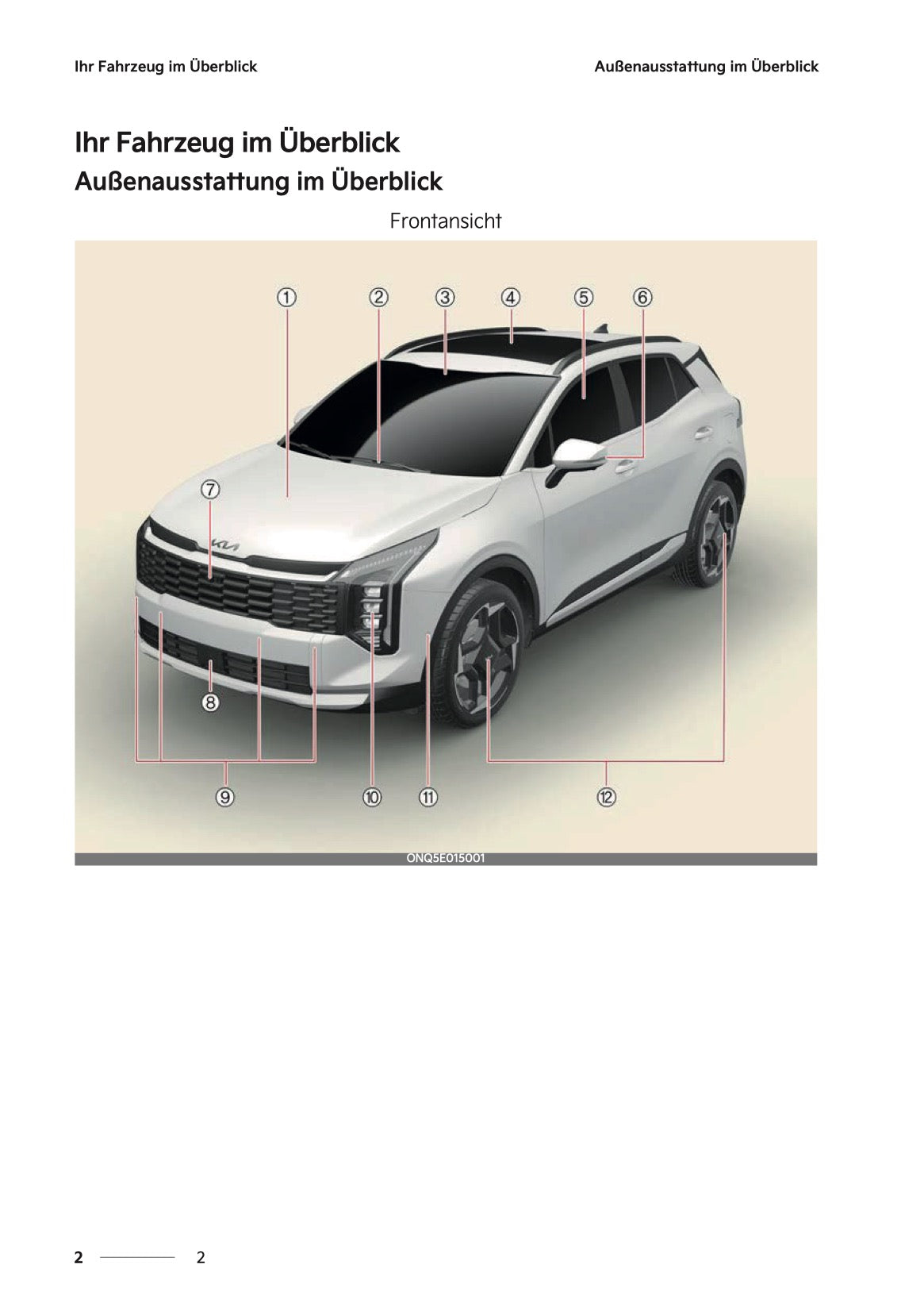 2026 Kia Sportage/Sportage Hybrid Owner's Manual | German
