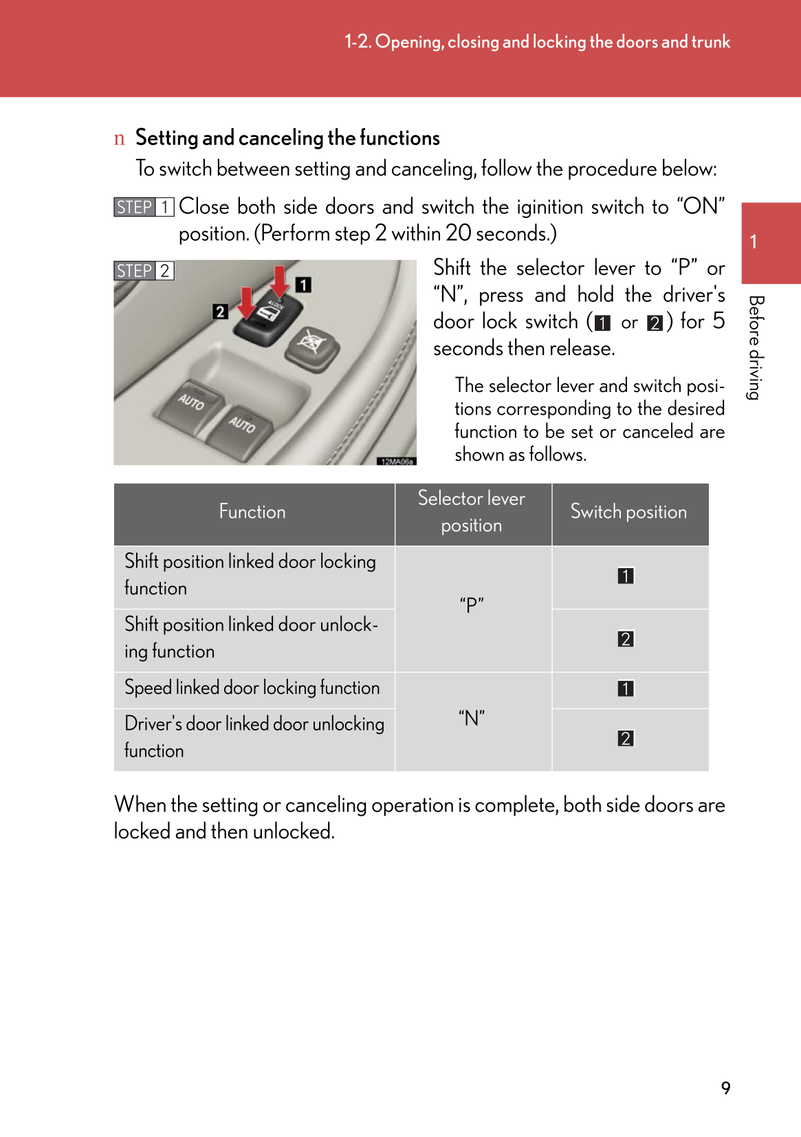 2007 Lexus SC430 Owner's Manual | English