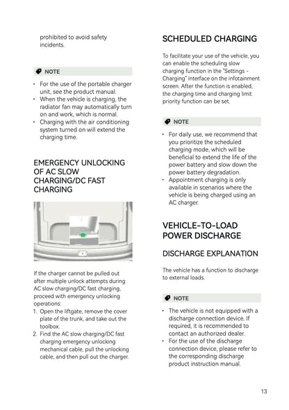 2025-2026 Leapmotor B10 Owner's Manual | English