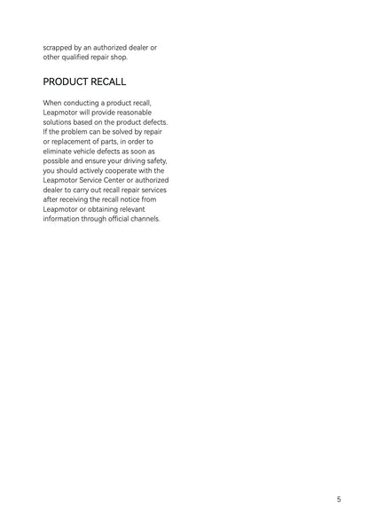 2025-2026 Leapmotor B10 Owner's Manual | English