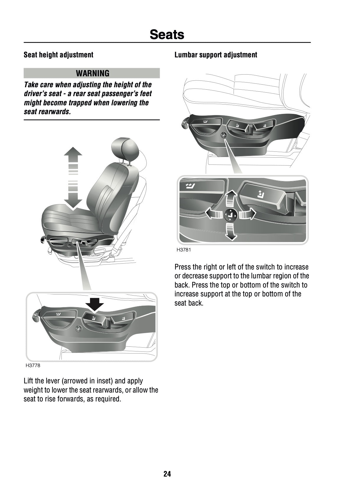 2002 Land Rover Range Rover Owner's Manual | English