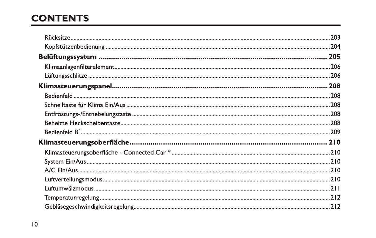 2025 MG MG3 Owner's Manual | German