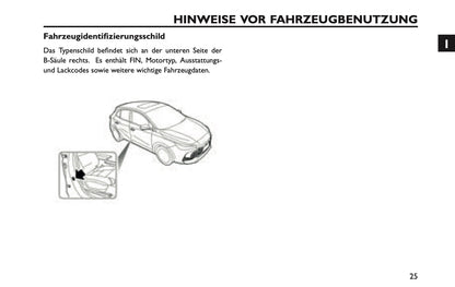 2025 MG MG3 Owner's Manual | German