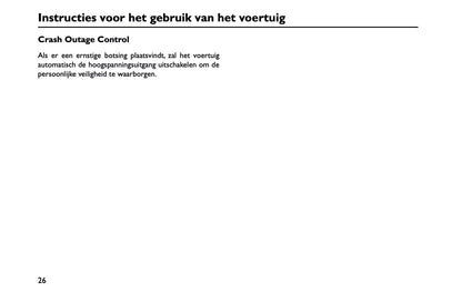 2023-2025 MG MG3 Hybrid+ Owner's Manual | Dutch
