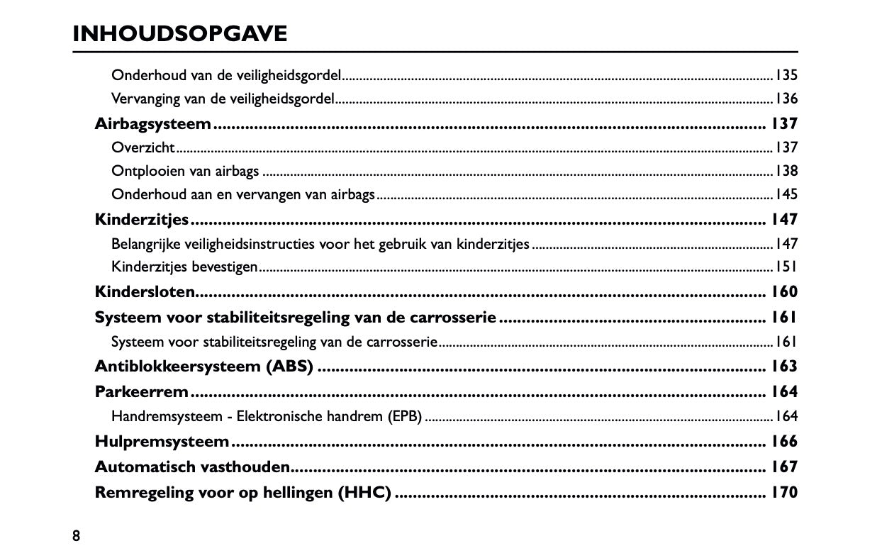 2023-2025 MG MG3 Hybrid+ Owner's Manual | Dutch