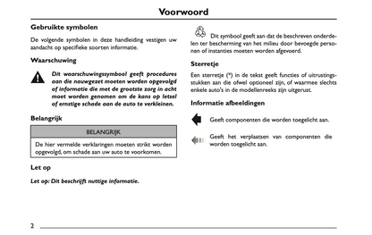 2022 MG MG5 Owner's Manual | Dutch