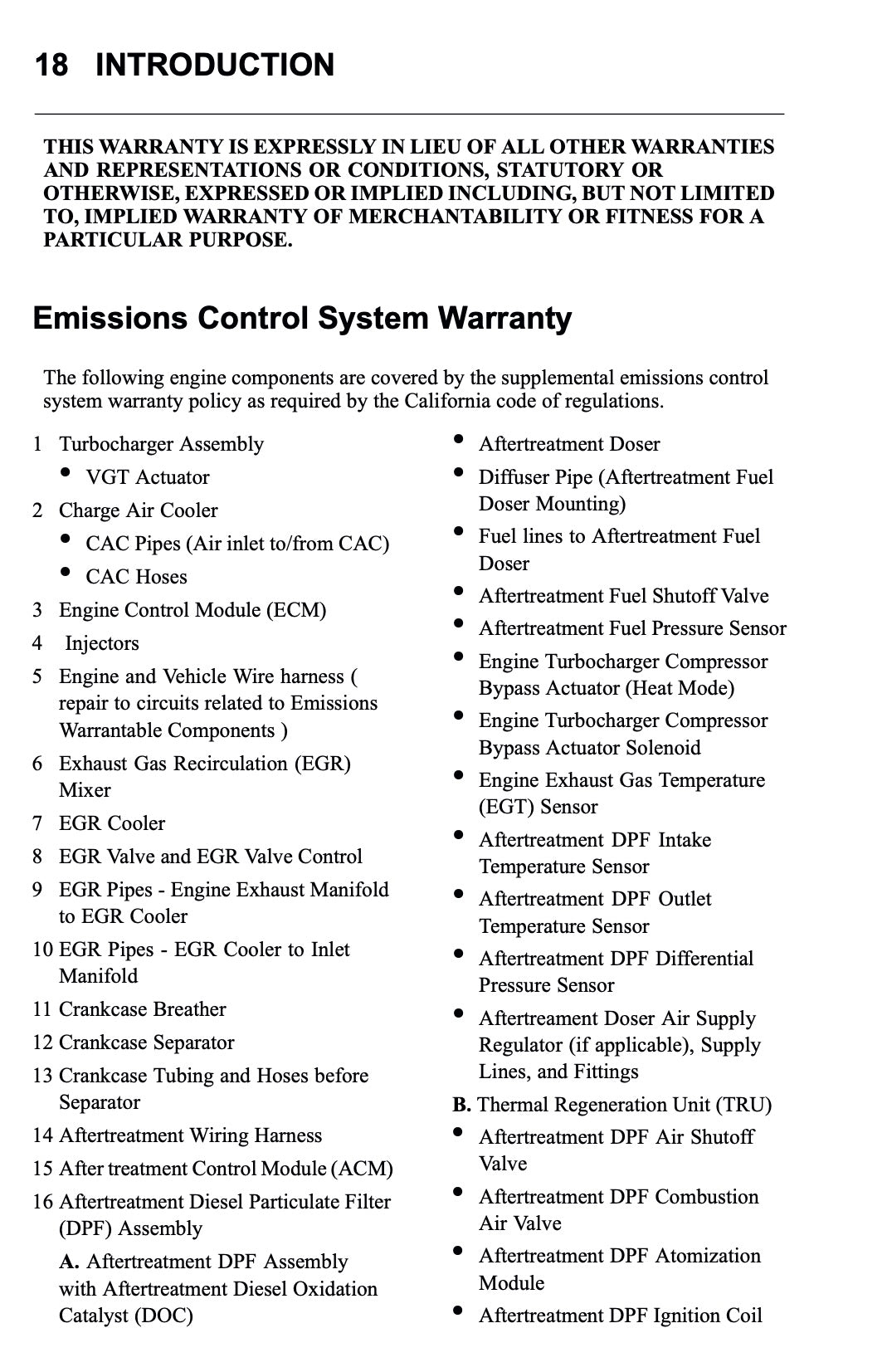 2010 Mack Pinnacle Series CHU Owner's Manual | English