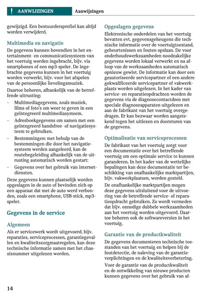 2023 Mini Cooper SE Owner's Manual | Dutch