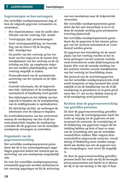 2023 Mini Cooper SE Owner's Manual | Dutch