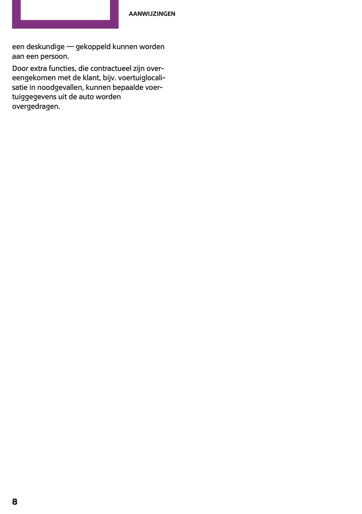 2013 Mini Countryman/Paceman Owner's Manual | Dutch