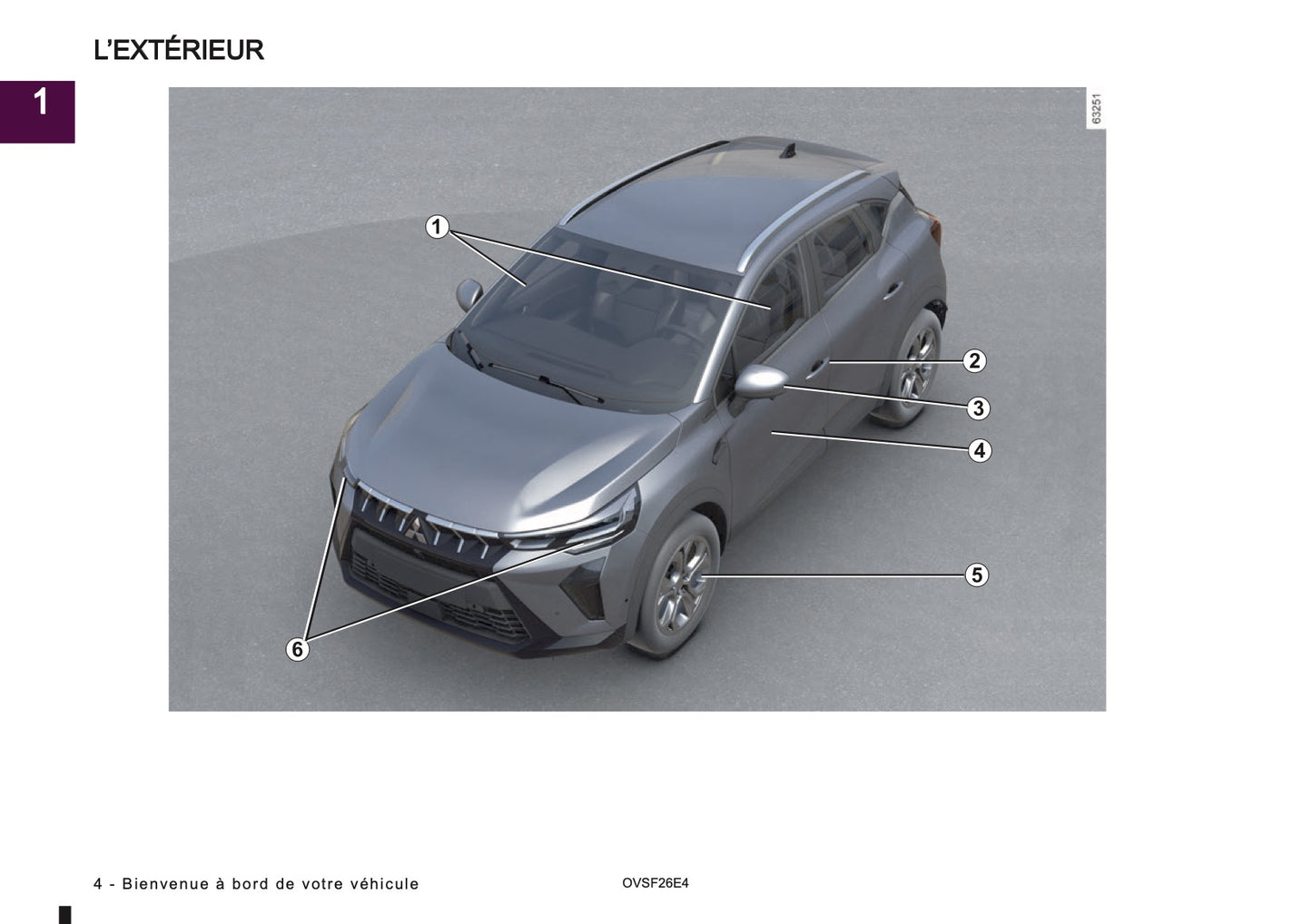 2026 Mitsubishi ASX Manuel du propriétaire | Français