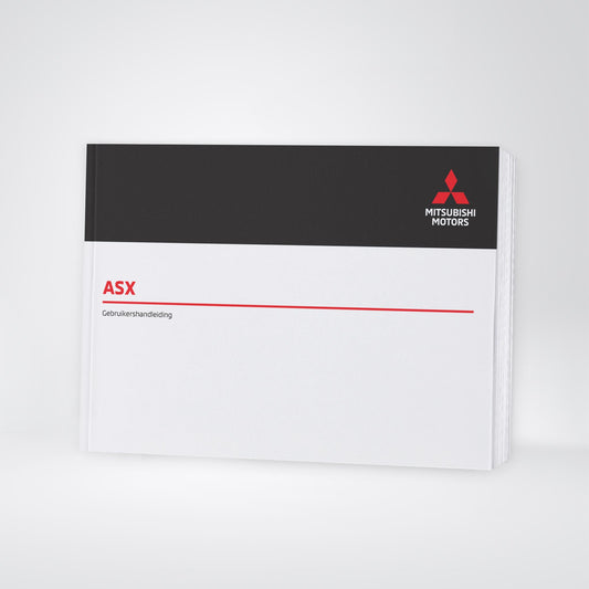 2025 Mitsubishi ASX Owner's Manual | Dutch