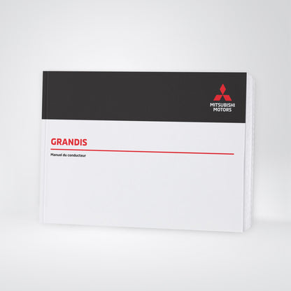 2026 Mitsubishi Grandis Manuel du propriétaire | Français