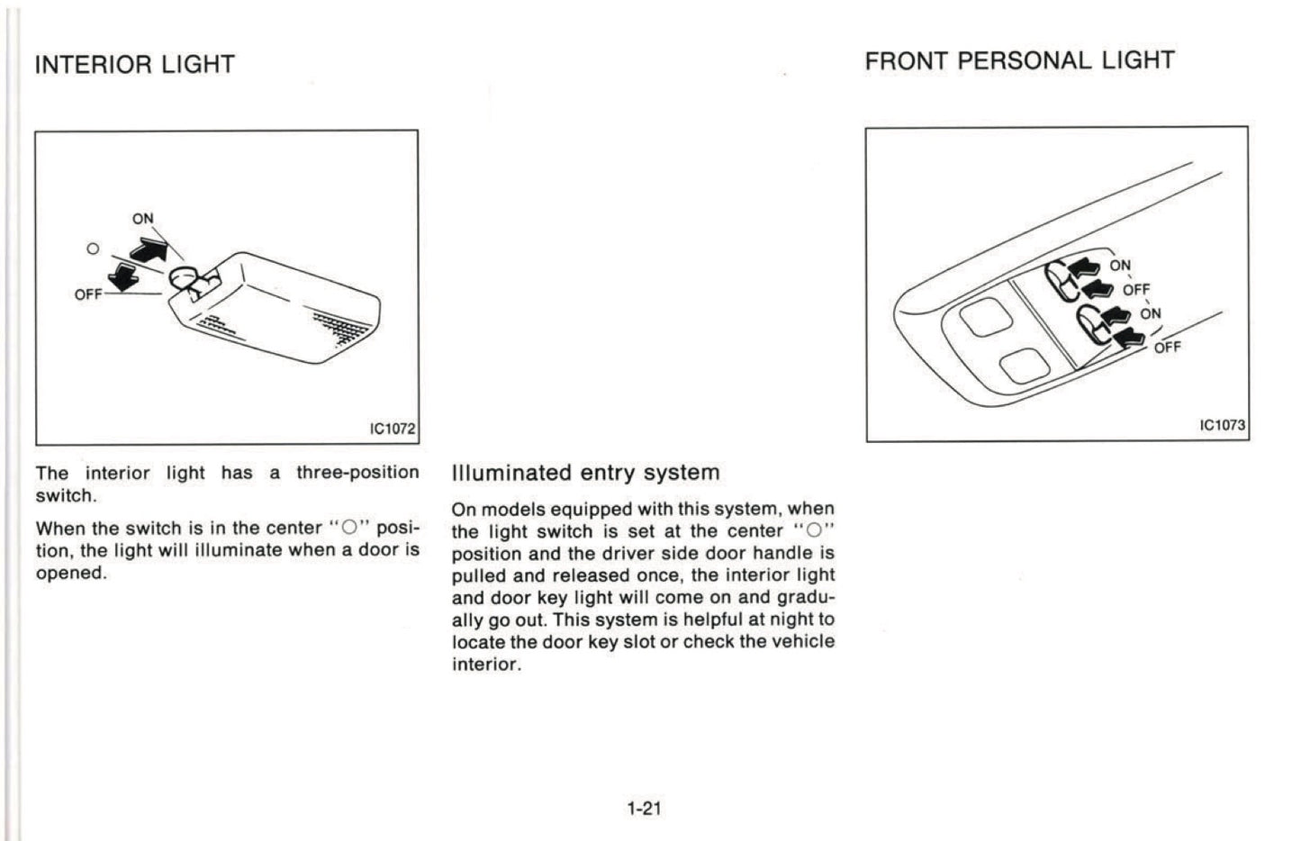 1994 Nissan 300ZX Owner's Manual | English