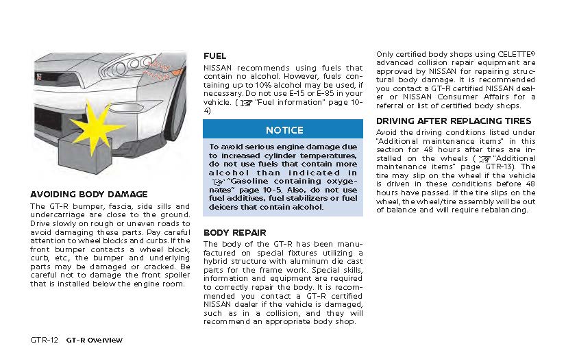 2024 Nissan GT-R Owner's Manual English