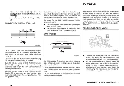 2025-2026 Nissan Qashqai e-Power Owner's Manual | German