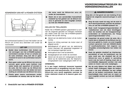 2026 Nissan Qashqai e-Power Owner's Manual | Dutch