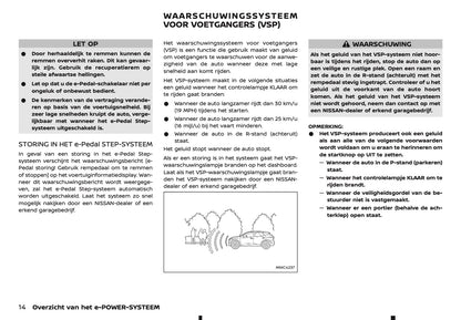 2026 Nissan Qashqai e-Power Owner's Manual | Dutch