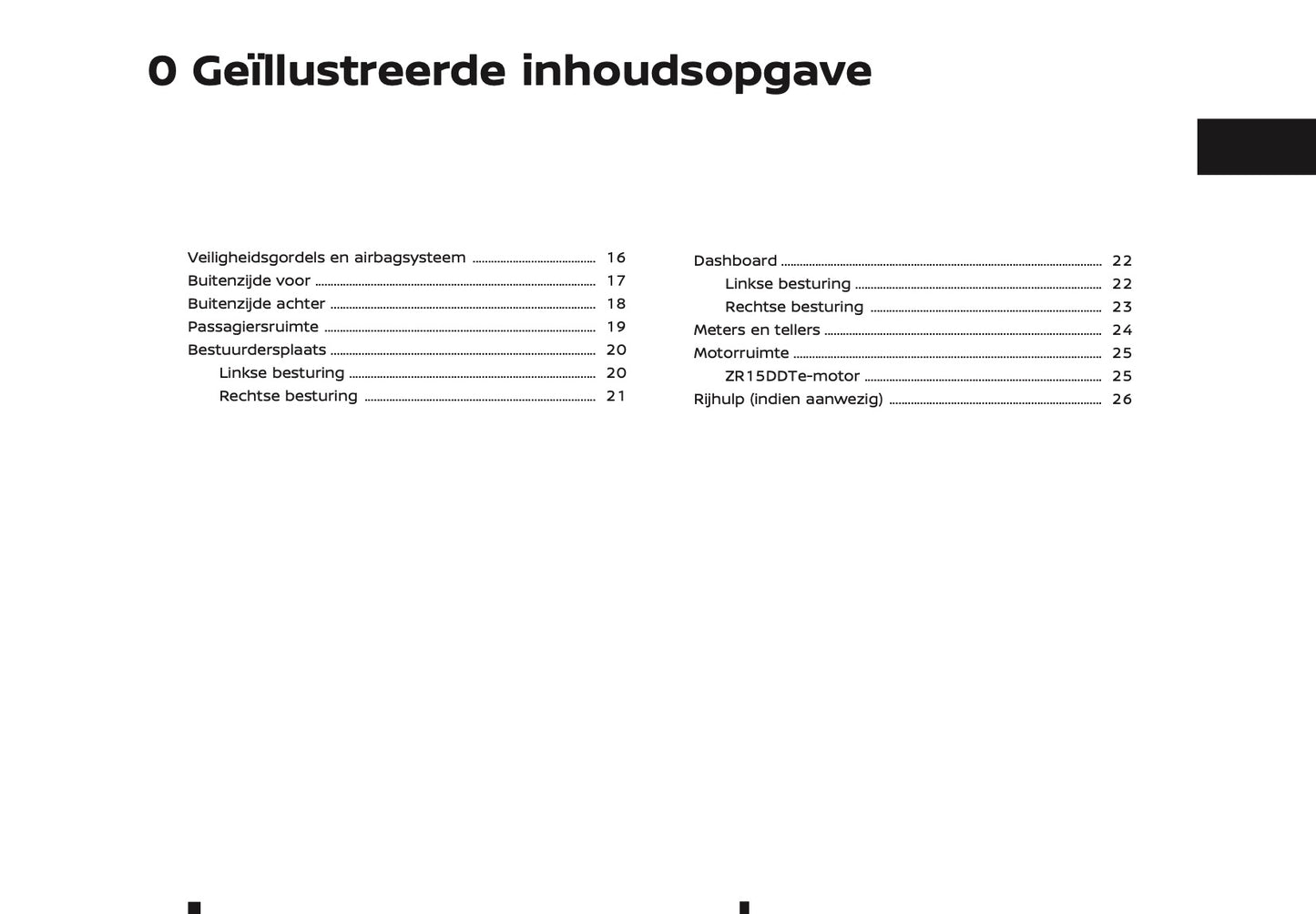 2026 Nissan Qashqai e-Power Owner's Manual | Dutch