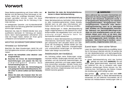 2024-2025 Nissan X-Trail Owner's Manual | German