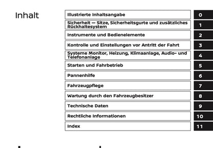 2024-2025 Nissan X-Trail Owner's Manual | German