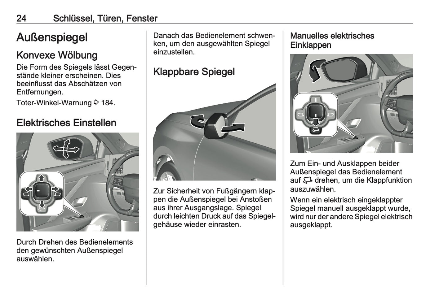2023-2024 Opel Astra Owner's Manual | German