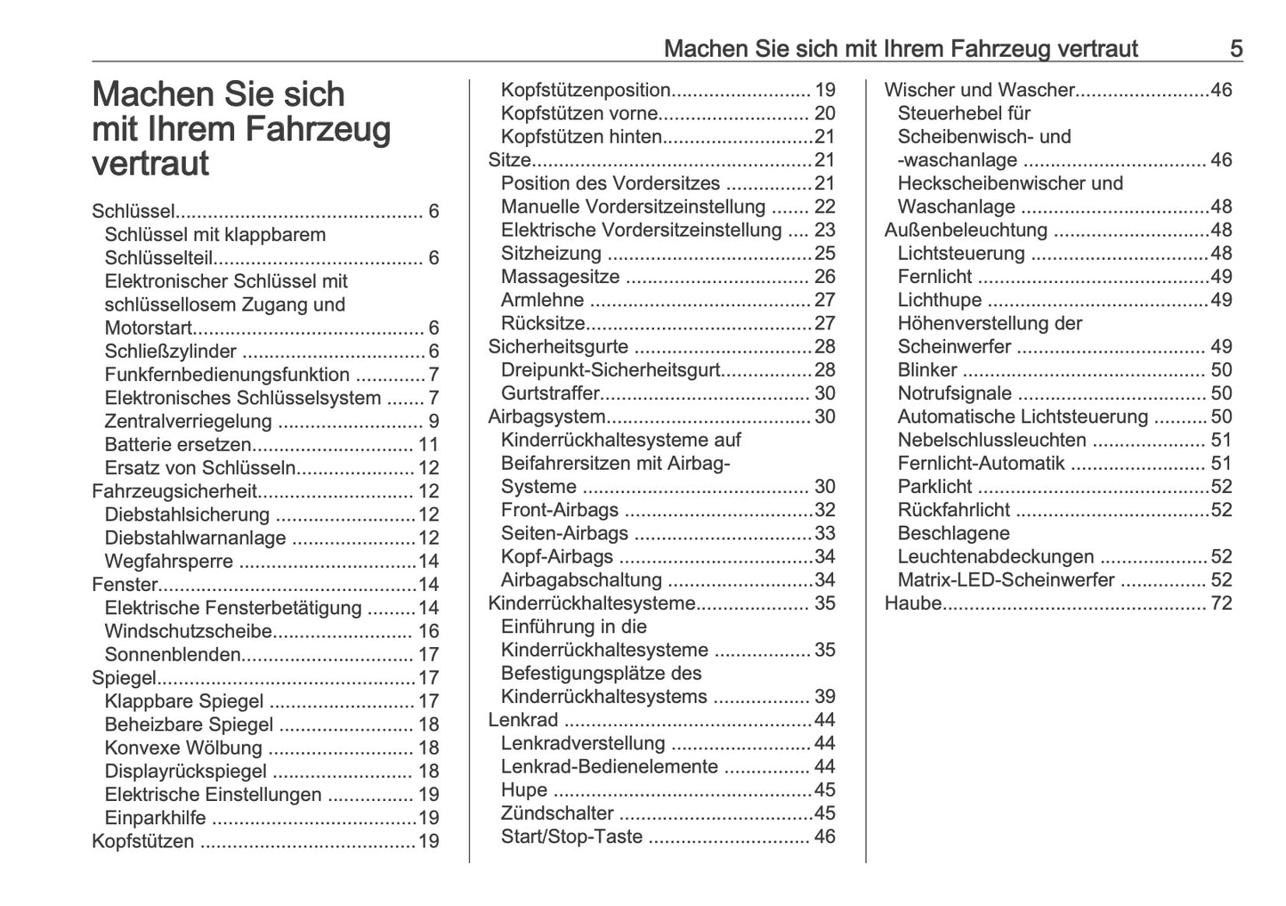 2026 Opel Astra Owner's Manual | German