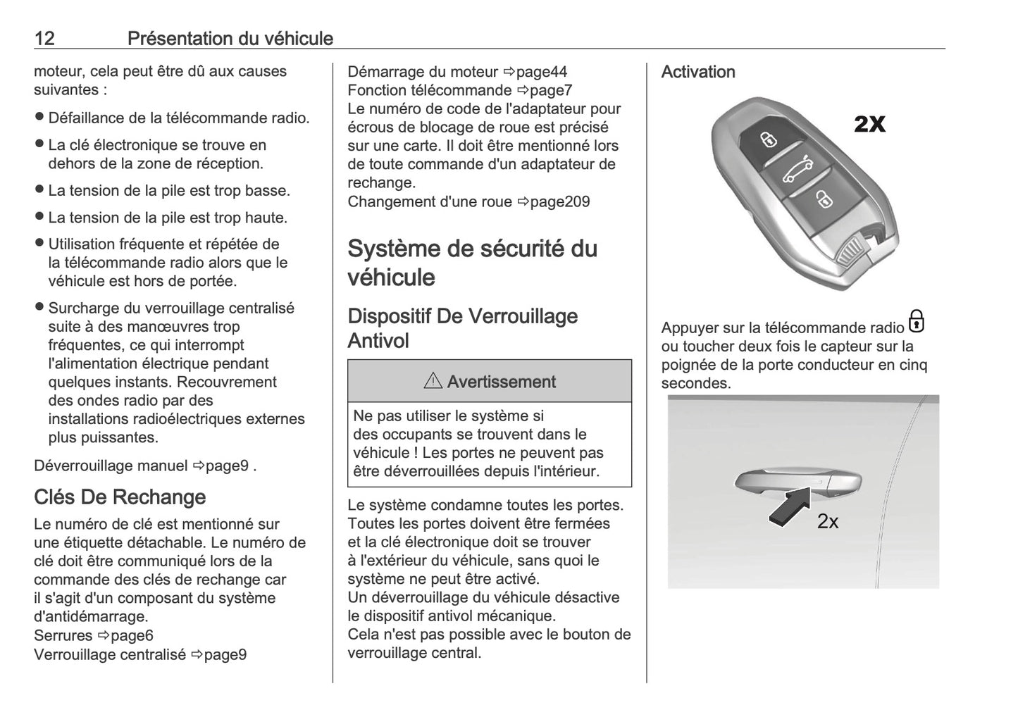 2026 Opel Astra Owner's Manual | French
