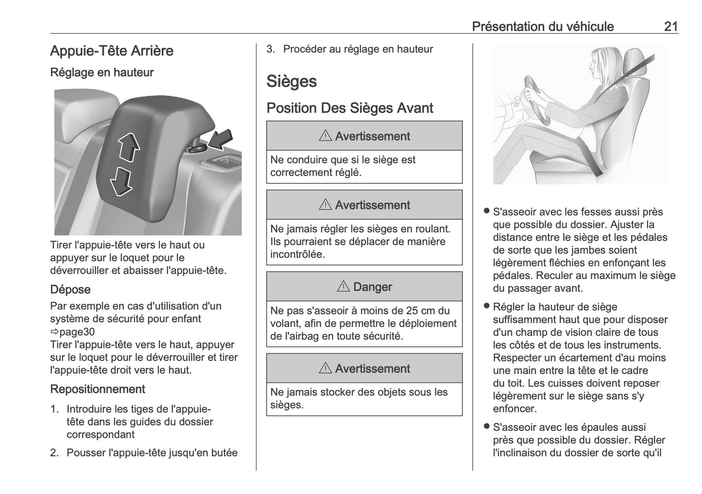 2026 Opel Astra Owner's Manual | French
