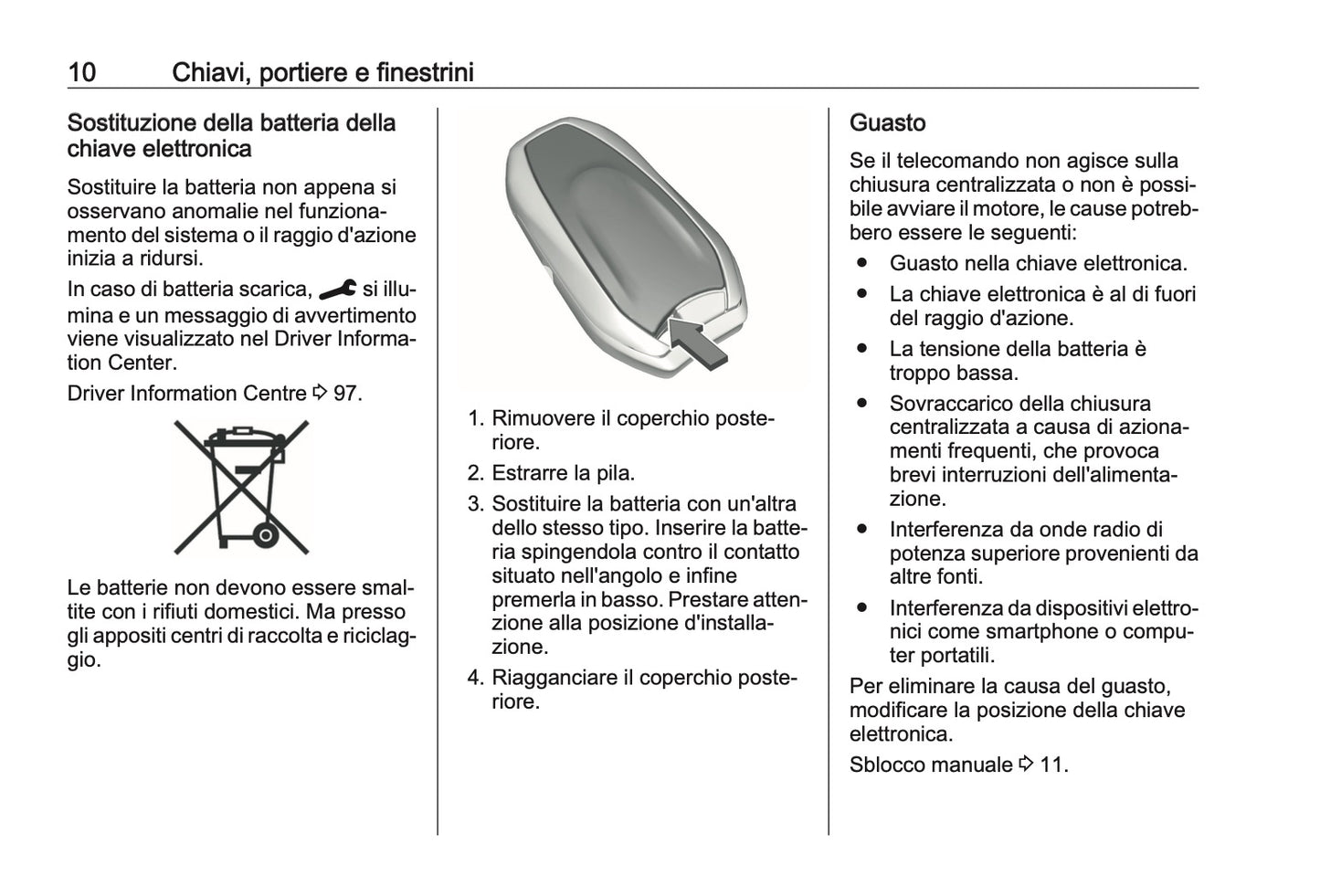 2023-2024 Opel Astra Owner's Manual | Italian