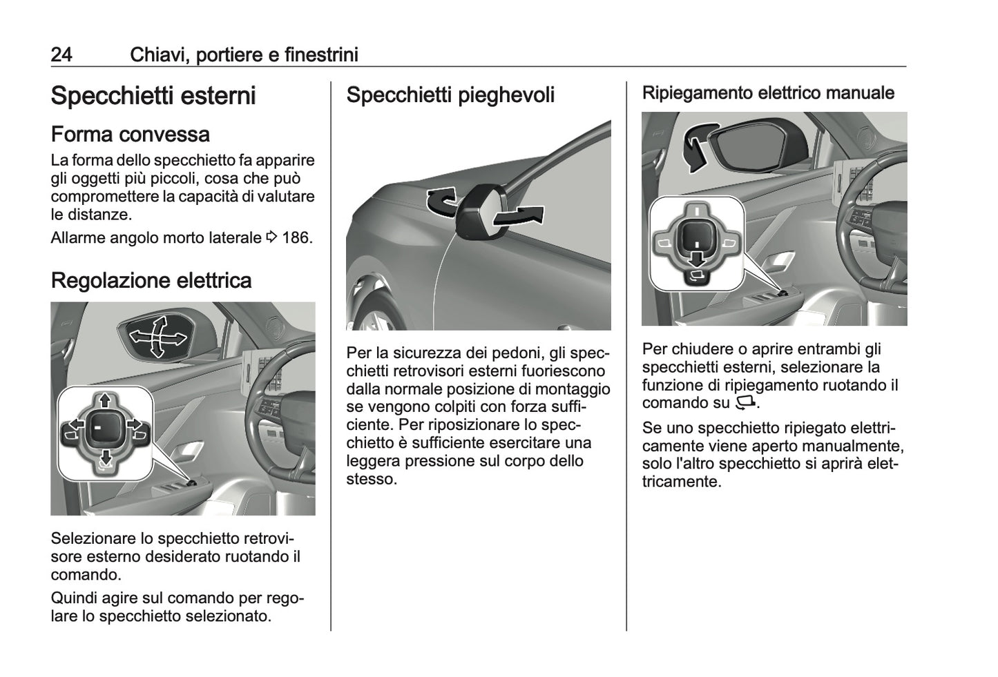 2023-2024 Opel Astra Owner's Manual | Italian
