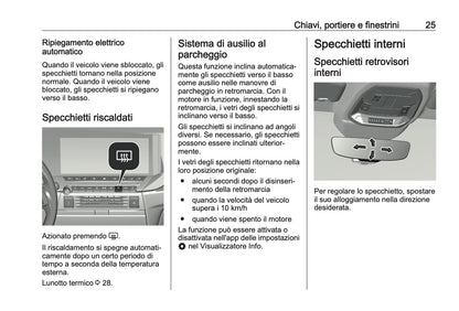 2023-2024 Opel Astra Owner's Manual | Italian