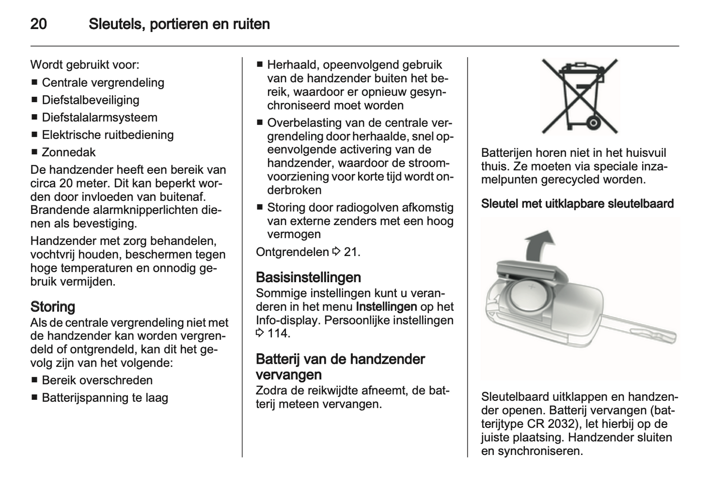 2011 Opel Astra Owner's Manual | Dutch