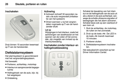 2011 Opel Astra Owner's Manual | Dutch