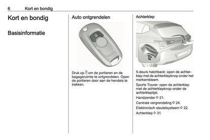 2019 Opel Astra Owner's Manual | Dutch