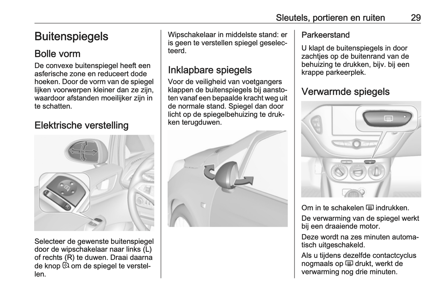 2017 Opel Corsa Owner's Manual | Dutch