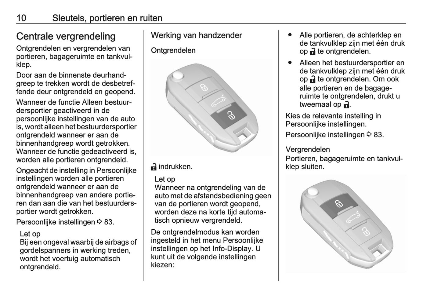 2023 Opel Corsa/Corsa-e Owner's Manual | Dutch