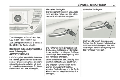 2019-2020 Opel Crossland X Owner's Manual | German