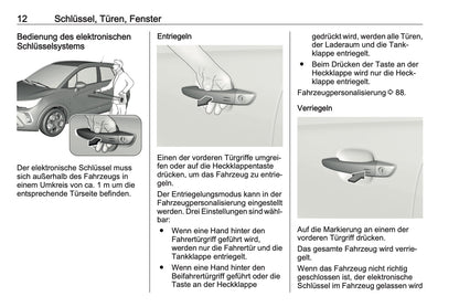 2023-2024 Opel Crossland Owner's Manual | German
