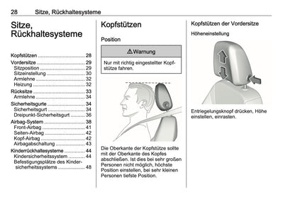 2023-2024 Opel Crossland Owner's Manual | German