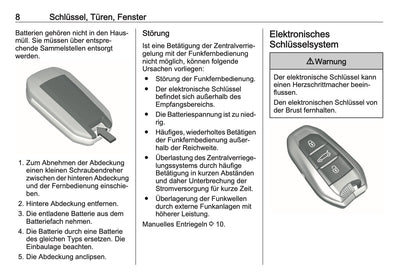 2023-2024 Opel Crossland Owner's Manual | German